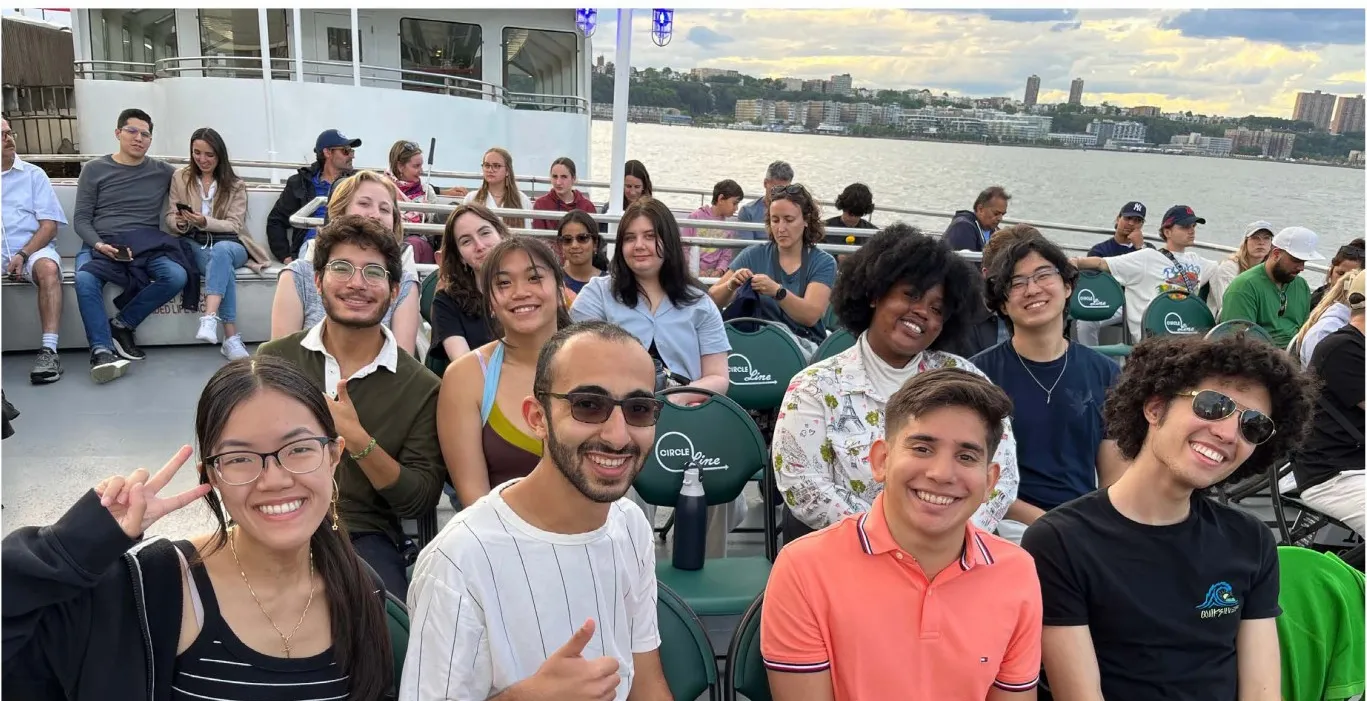 Circle Line Boat New York City Tour on the Hudson River