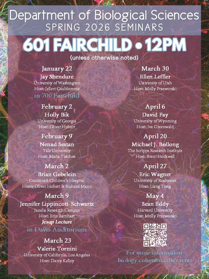 Current Seminar Series | Biology