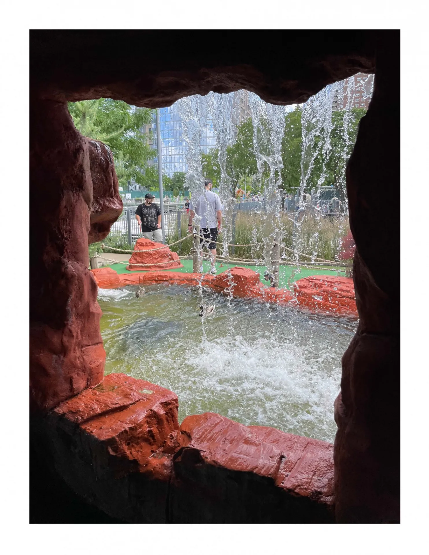 The best part of Mini Golf