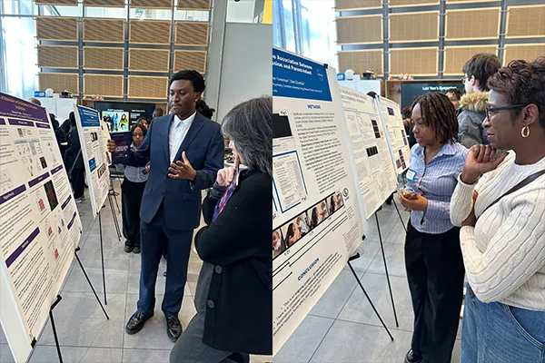 BUMP participants present their research. 