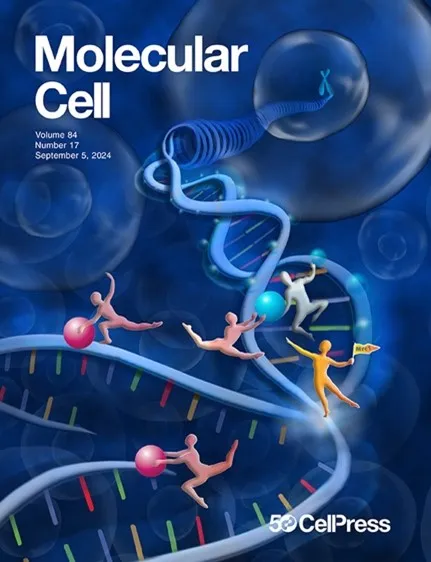 The Molecular Cell magazine is pictured. 