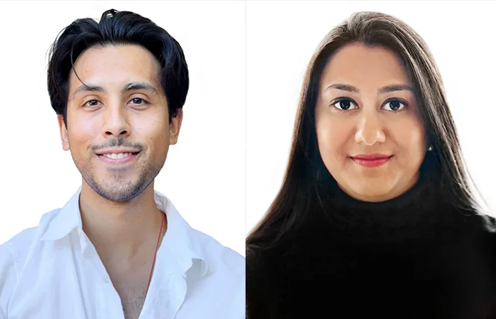 Julian Robles (left) and Arya Rao (right). Photo credit: pdsoros.org