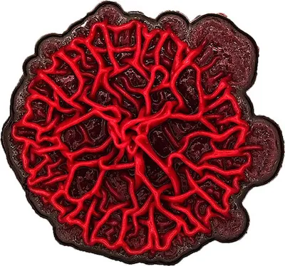 brown biofilm