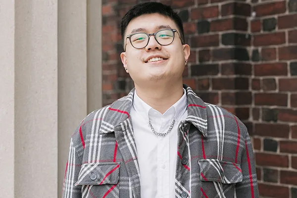 Linhan Dong is pictured.
