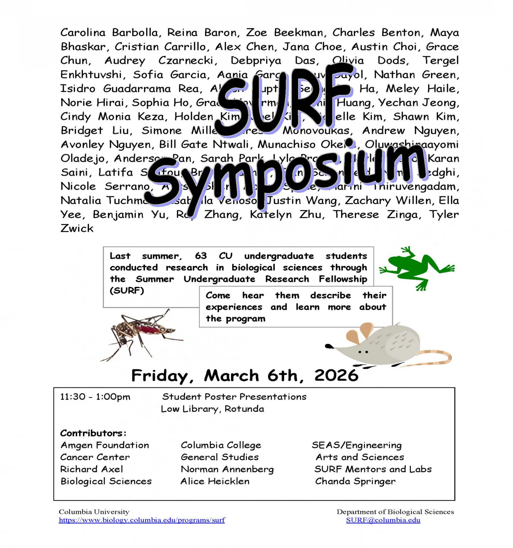 SURF Symposium 2026