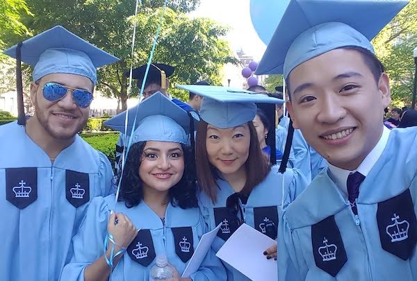 Graduates in 2017 JB, DC, SP, SH 2017