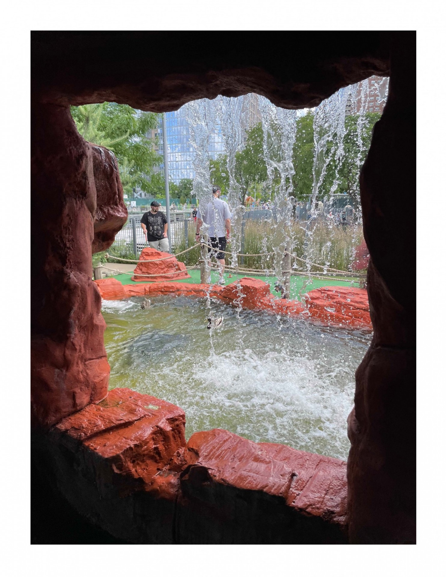 The best part of Mini Golf