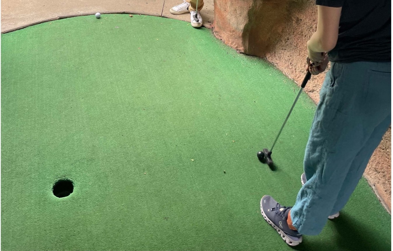 The Mini Golf Swing 