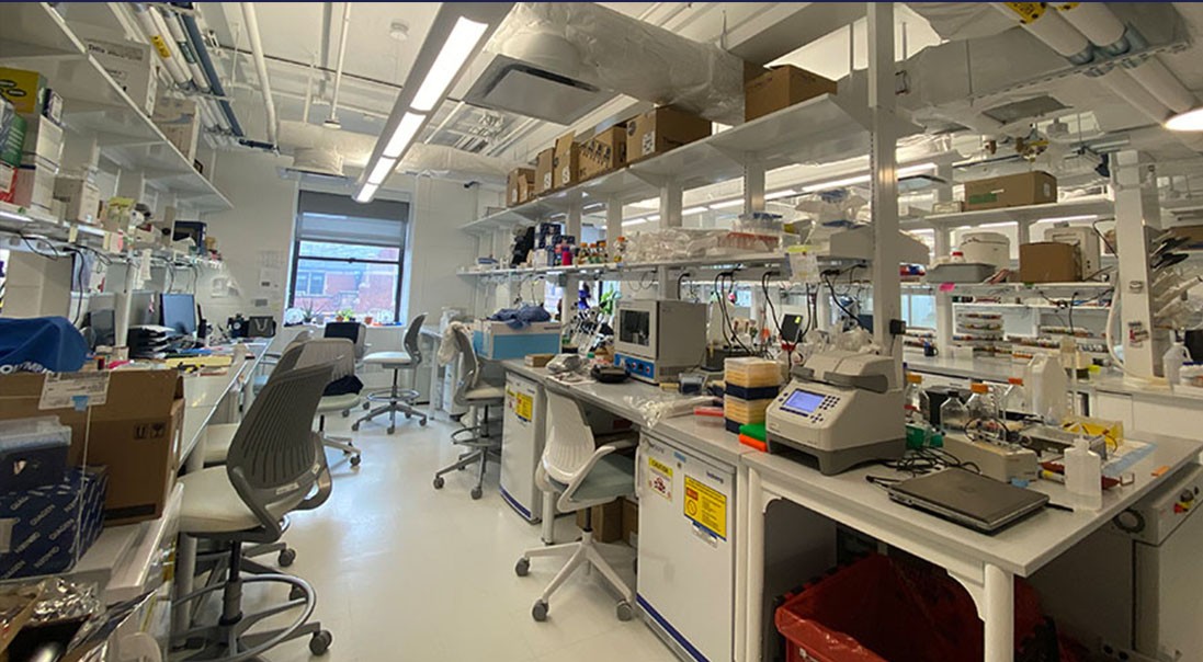 empty science lab