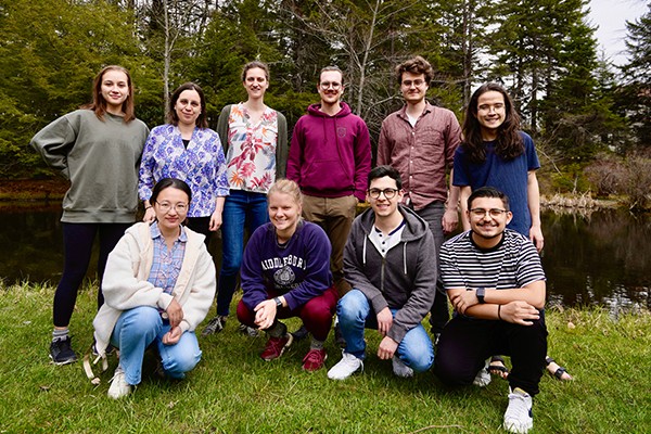 the Tosches lab is pictured