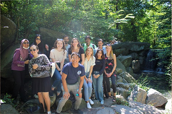 The Dietrich lab is pictured
